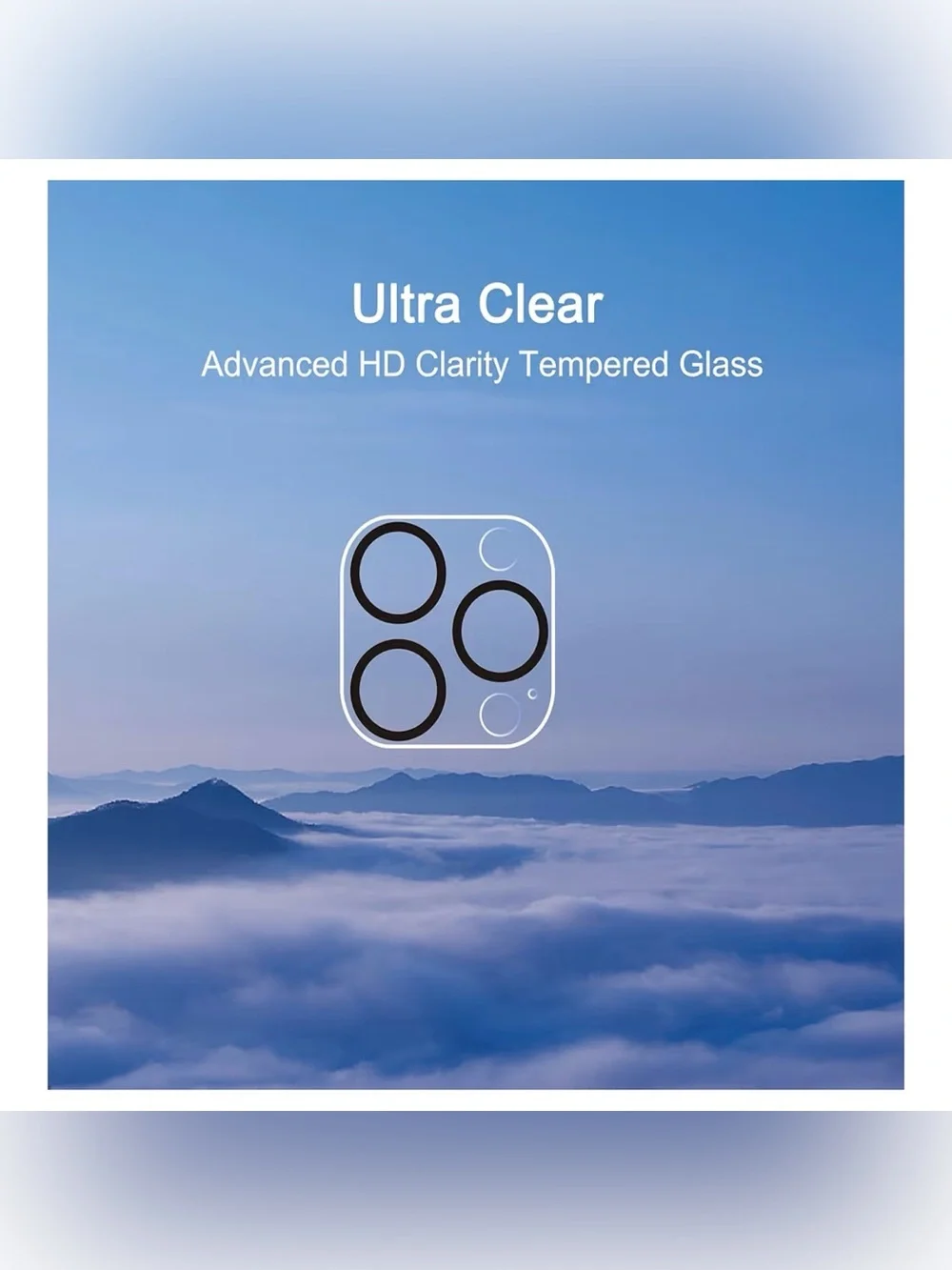 Camera Lens Glass Protectors for iPhones 16 & 14 Pro & iPhone 16 & 14 Pro Max